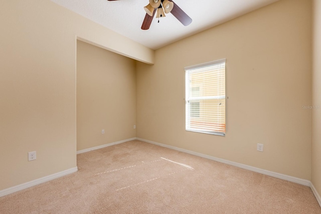 3205 Sonesta Ct Unit F, Clermont, FL 34711 - carpeted spare room featuring baseboards and a ceiling fan
