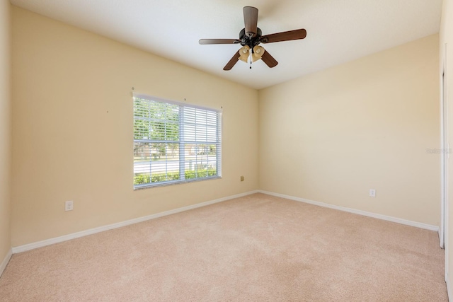 3205 Sonesta Ct Unit F, Clermont, FL 34711 - carpeted empty room featuring baseboards and ceiling fan