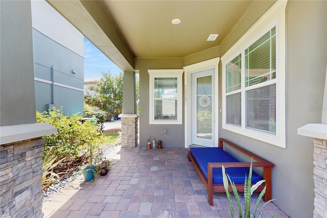 13241 Cormack Ln, Orlando, FL 32827 - view of patio with covered porch and visible vents