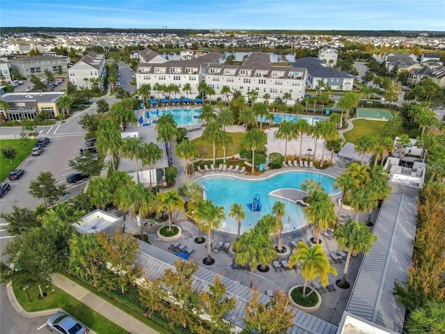 13241 Cormack Ln, Orlando, FL 32827 - aerial view with a residential view