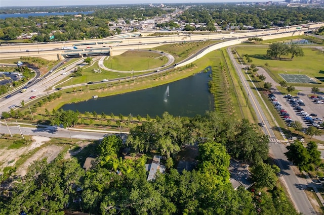 1204 34th St, Orlando, FL 32805 - bird's eye view featuring a water view