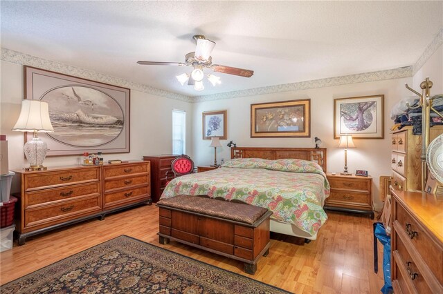 8 Trilby Br, Longwood, FL 32779 - bedroom with light wood-style floors and ceiling fan