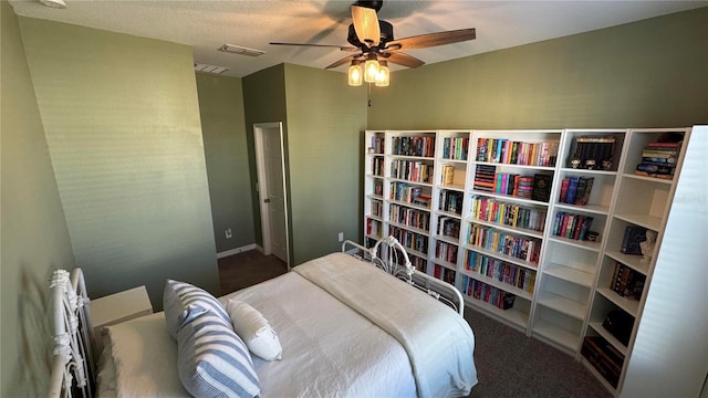 3330 Hanging Tide St, Winter Garden, FL 34787 - carpeted bedroom featuring a ceiling fan and visible vents