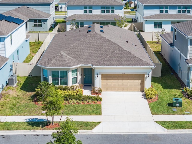 4012 Meandering Bay Dr, Apopka, FL 32712 - aerial perspective of suburban area