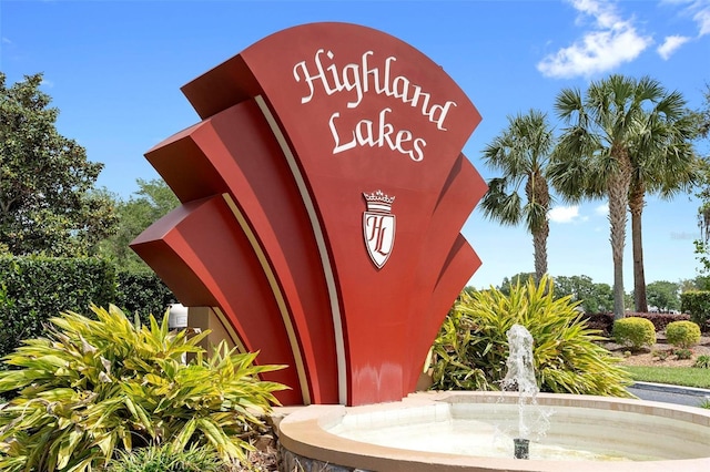26901 Racquet Cir, Leesburg, FL 34748 - view of community / neighborhood sign