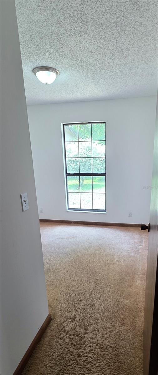 6277 Cranberry Ln W, Jacksonville, FL 32244 - carpeted spare room with a textured ceiling and baseboards