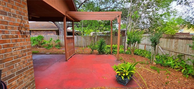 6277 Cranberry Ln W, Jacksonville, FL 32244 - fenced backyard with a patio
