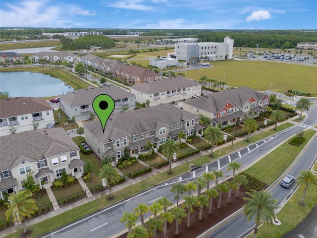 9433 Randal Park Blvd, Orlando, FL 32832 - drone / aerial view featuring a residential view and a water view