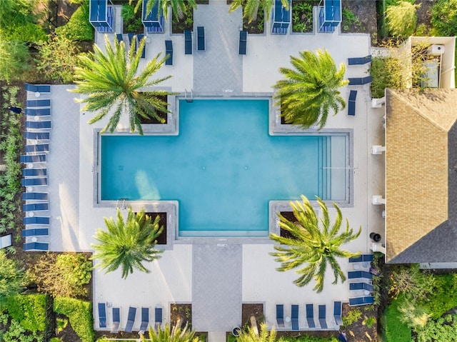 drone / aerial view