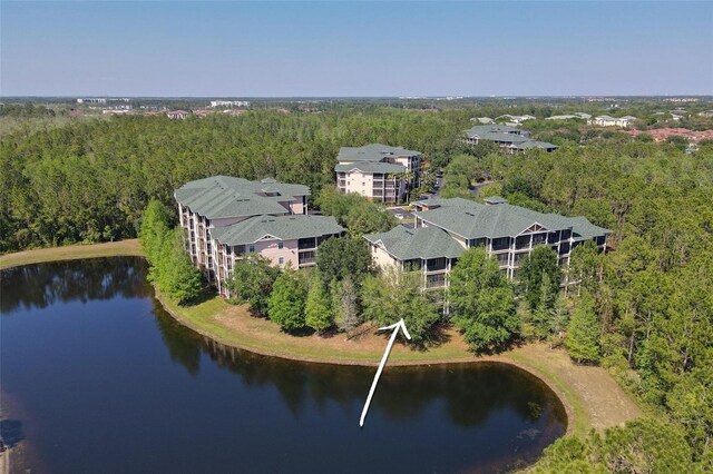 9061 Treasure Trove Ln Unit 104, Kissimmee, FL 34747 - view of property location featuring a forest and a nearby body of water