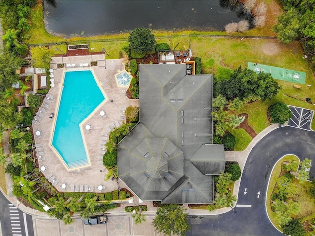 9051 Treasure Trove Ln Unit 405, Kissimmee, FL 34747 - bird's eye view of a pool area
