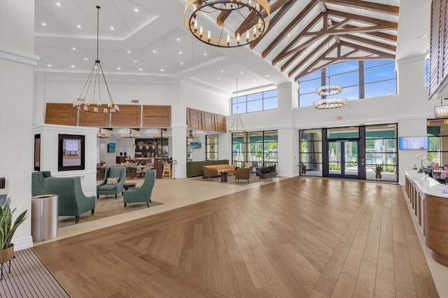 view of building lobby