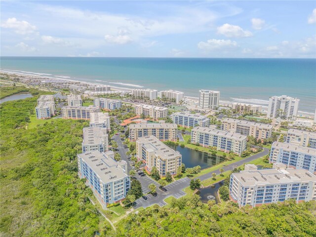 5300 S Atlantic Ave Unit 2-501, New Smyrna Beach, FL 32169 - bird's eye view with a city view and a water view