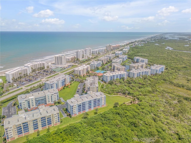 5300 S Atlantic Ave Unit 2-501, New Smyrna Beach, FL 32169 - aerial view with a water view and a city view