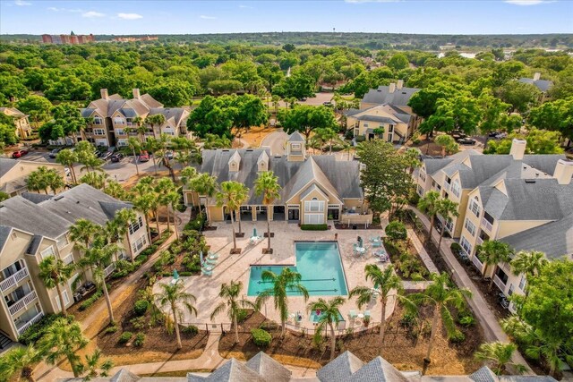 1065 S Hiawassee Rd Unit 1436, Orlando, FL 32835 - aerial view with a residential view