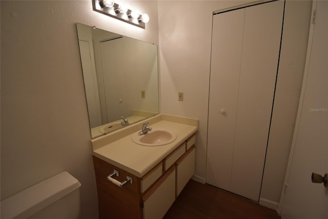 1075 S Hiawassee Rd Unit 916, Orlando, FL 32835 - half bathroom with toilet and vanity