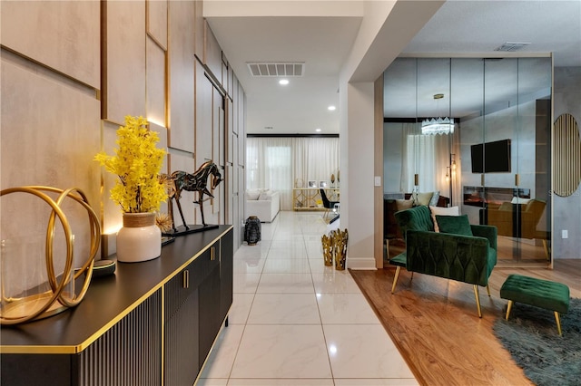 8109 Ludington Cir, Orlando, FL 32836 - hallway with visible vents and recessed lighting