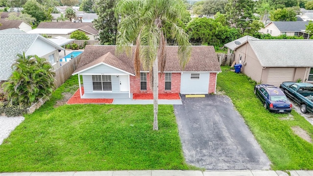 7400 Mitchell Ranch Rd, New Port Richey, FL 34655 - aerial perspective of suburban area