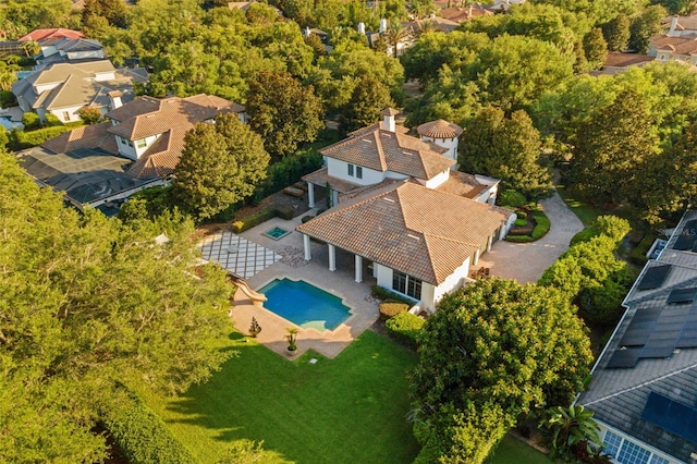 6143 Cartmel Ln, Windermere, FL 34786 - view from above of property with a pool