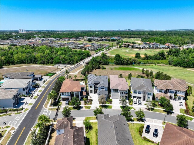 1080 E Jack Nicklaus Ct, Kissimmee, FL 34747 - aerial view of residential area with a golf course