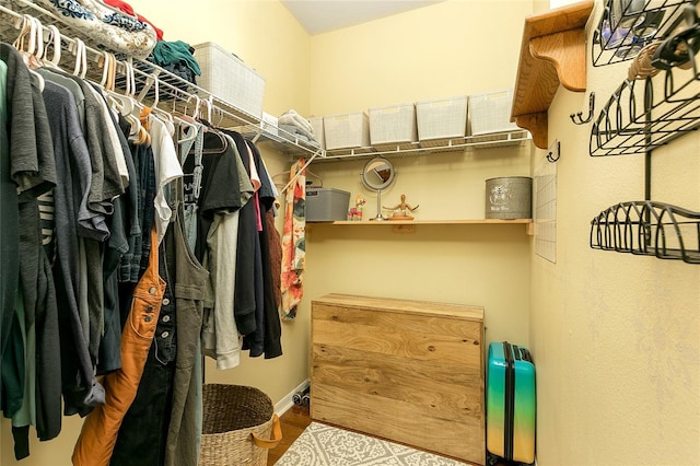 8419 Chamberlain Pl, Oviedo, FL 32765 - spacious closet featuring wood finished floors