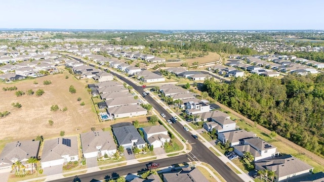 drone / aerial view featuring a residential view