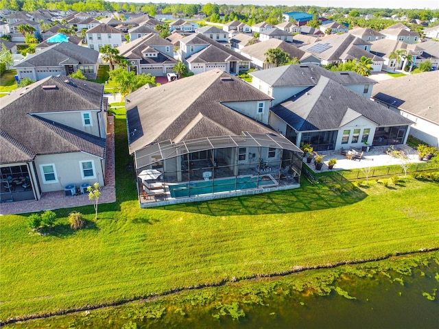 3041 Cardillino Way, Kissimmee, FL 34741 - aerial view featuring a residential view and a water view