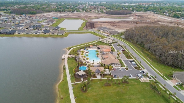 3041 Cardillino Way, Kissimmee, FL 34741 - bird's eye view with a residential view and a water view