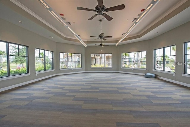 3041 Cardillino Way, Kissimmee, FL 34741 - unfurnished sunroom featuring visible vents