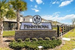 1764 Stamen Dr, Kissimmee, FL 34744 - community / neighborhood sign with fence