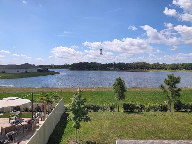 1764 Stamen Dr, Kissimmee, FL 34744 - water view with fence