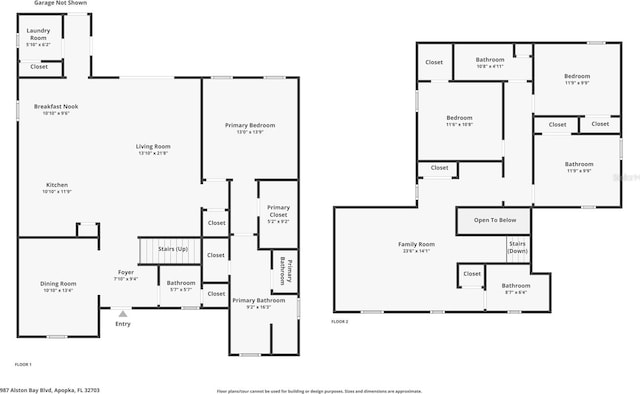 987 Alston Bay Blvd, Apopka, FL 32703 - view of home floor plan