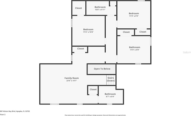 987 Alston Bay Blvd, Apopka, FL 32703 - view of home floor plan