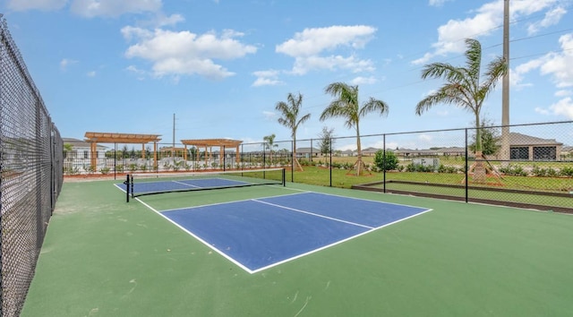 7162 Tigereye Way, Grant, FL 32949 - view of tennis court featuring community basketball court