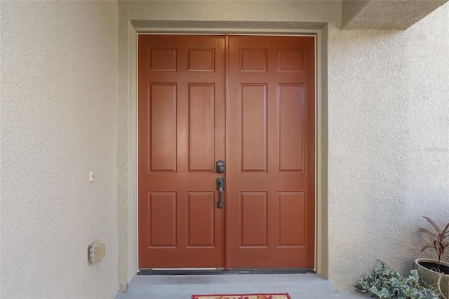 9244 Pecky Cypress Way, Orlando, FL 32836 - entrance to property with stucco siding