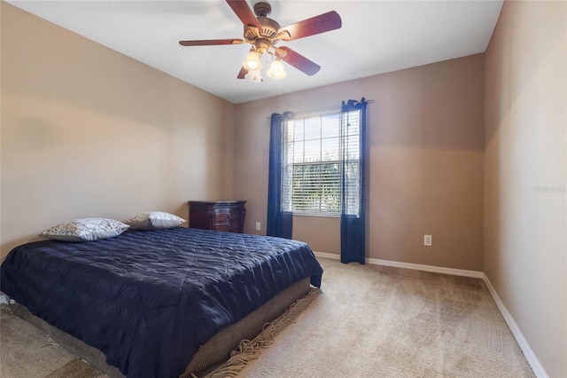 9244 Pecky Cypress Way, Orlando, FL 32836 - carpeted bedroom with baseboards and ceiling fan