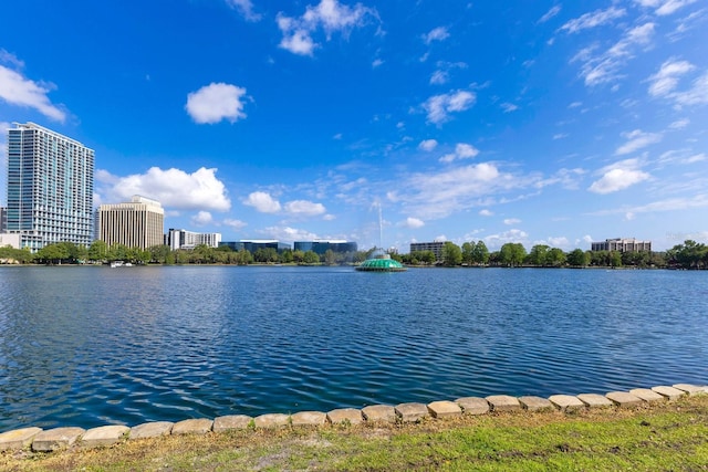 322 E Central Blvd Unit 1008, Orlando, FL 32801 - view of water feature with a city view