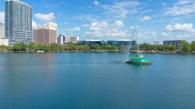 322 E Central Blvd Unit 1008, Orlando, FL 32801 - view of water feature with a city view