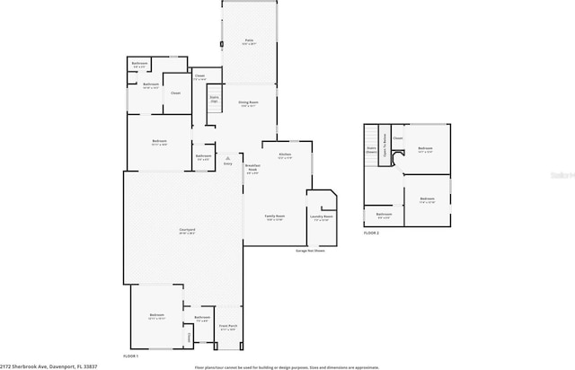 2172 Sherbrook Ave, Davenport, FL 33837 - floor plan