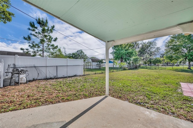 1110 Virginia Ave, Saint Cloud, FL 34769 - view of yard with a patio area and fence