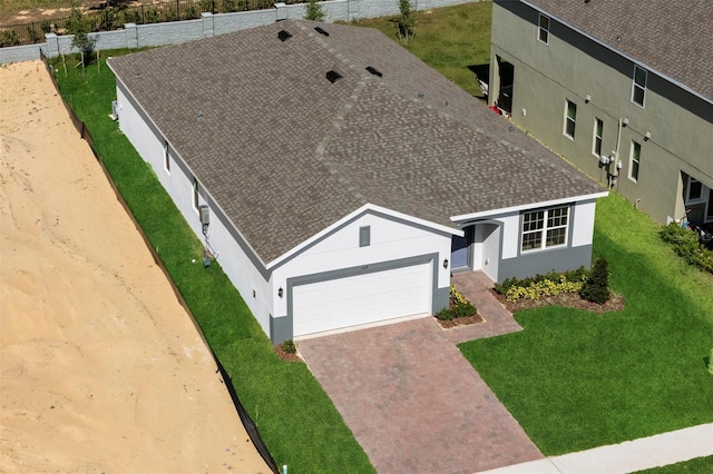 bird's eye view