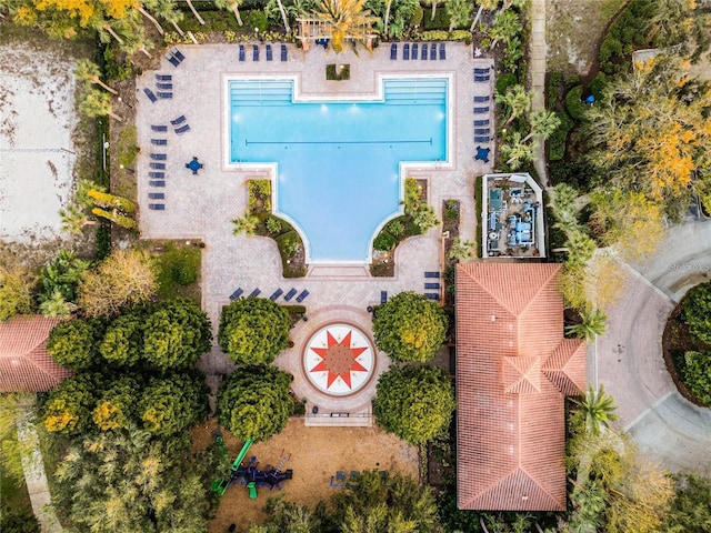 bird's eye view