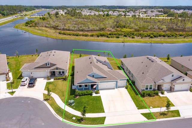 6960 Audobon Osprey Cv, Harmony, FL 34773 - drone / aerial view featuring a residential view and a water view