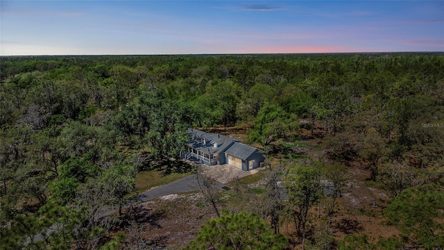 6330 Oil Well Rd, Clermont, FL 34714 - birds eye view of property featuring a view of trees