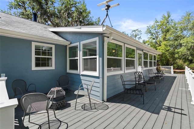 6330 Oil Well Rd, Clermont, FL 34714 - view of deck