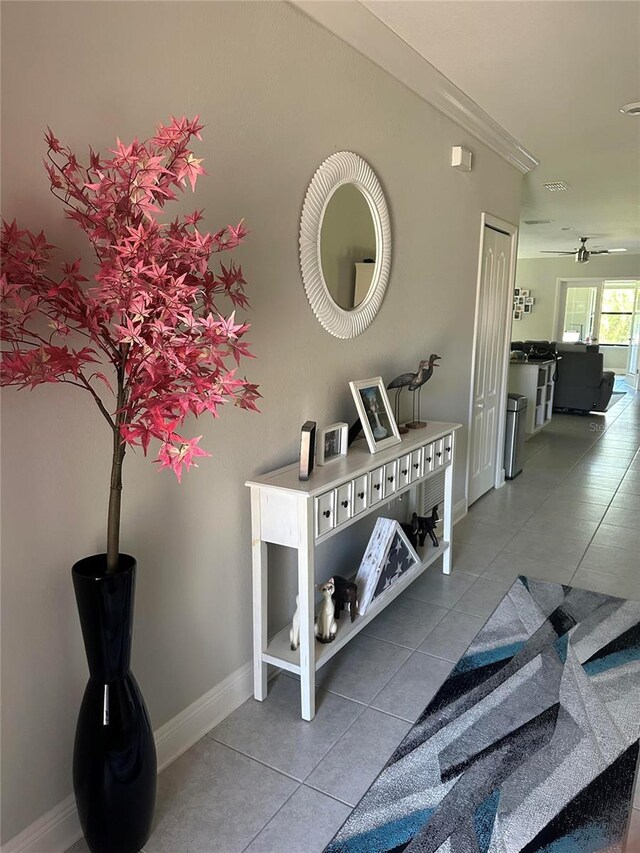2137 Apian Way, Port Charlotte, FL 33953 - detailed view of baseboards and a ceiling fan