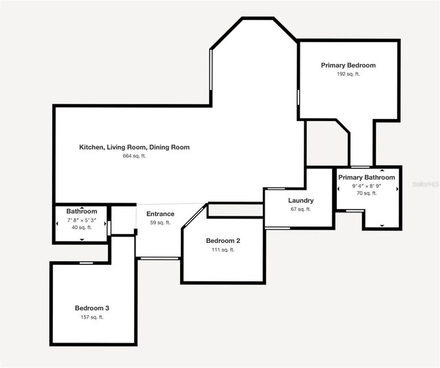 1900 NW 57th Ct, Ocala, FL 34482 - home floor plan