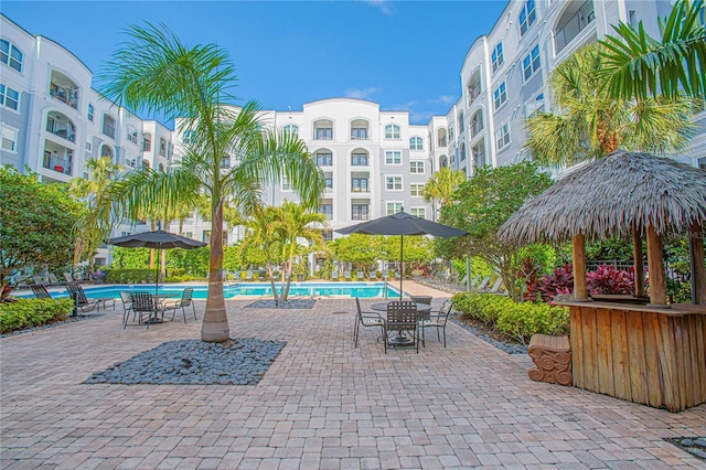 204 E S St Unit 2061, Orlando, FL 32801 - exterior space featuring a community pool