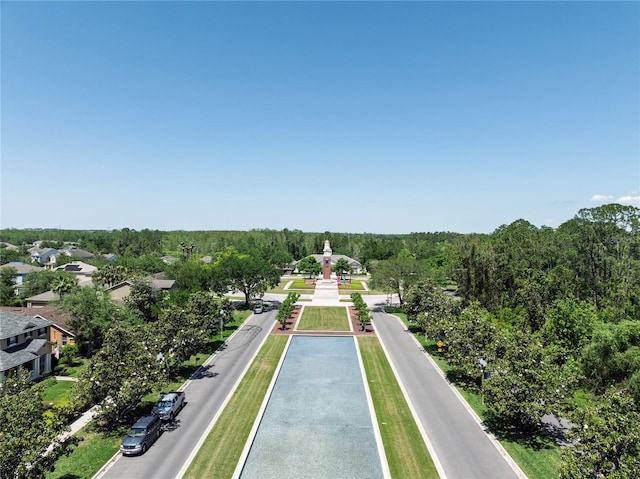aerial view