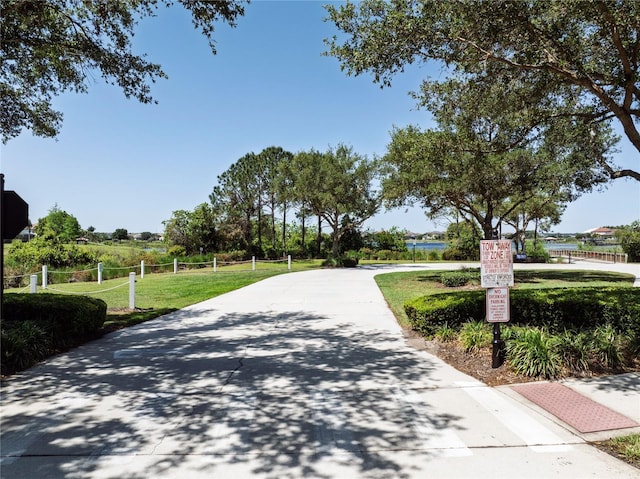 view of property's community